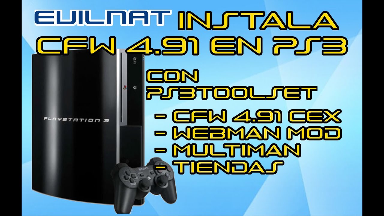 Libera Tu PS3 Con CUSTOM FRIMWARE 4 91 Con PS3ToolSet M todo libera tu ps3 con custom frimware 4 91 con ps3toolset m todo