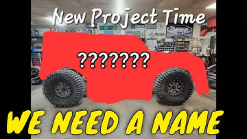 New project!  We need a name!