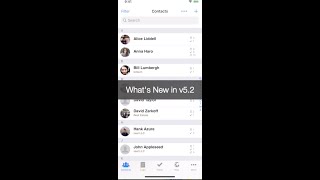 Whats New in Contacts Journal (v5.2)