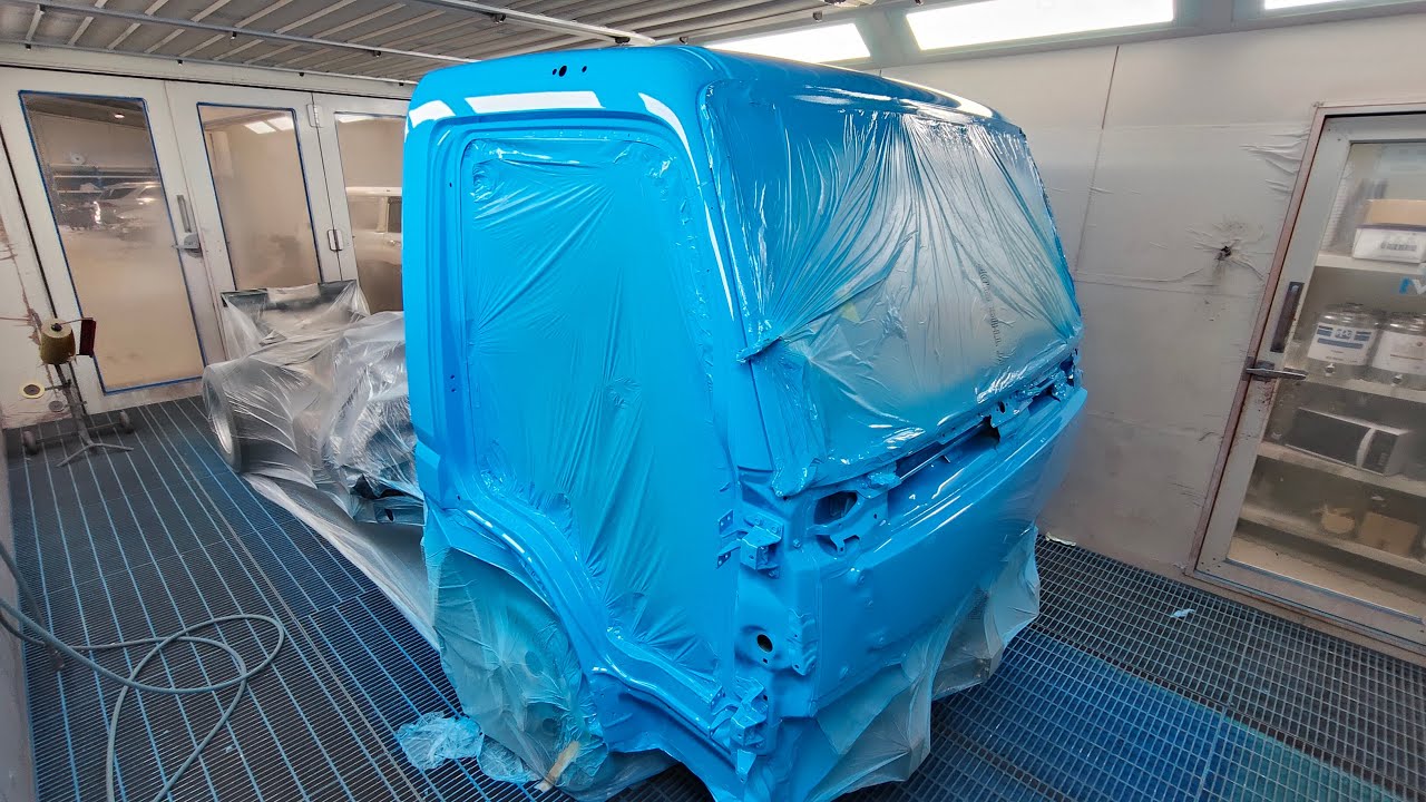 Изменение цвета Mitsubishi Canter