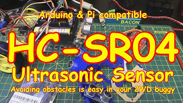#103 HC-SR04 Ultrasonic Obstacle Avoidance and Range Finder (fun!)