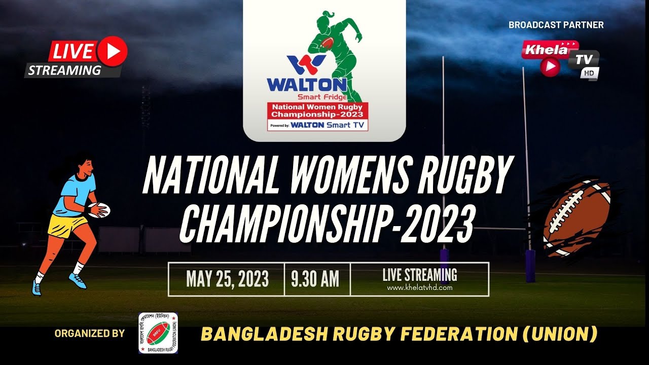 National Womens Rugby Championship-2023 I LIVE KHELA TV HD
