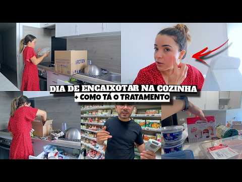 ENCAIXOTANDO PARTE DA COZINHA,COMO TÁ O TRATAMENTO DO ROACUTAN e muito mais❤️ - Bruna Paula