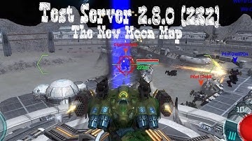 War Robots | Test Server 2.8.0 (232) Rogatka Rebalance + The New Moon Map