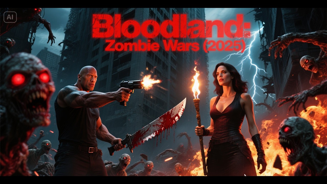 Bloodland: Zombie Wars (2025) – Dwayne Johnson, Jason Statham, Angelina Jolie | Concept Trailer [4K]
