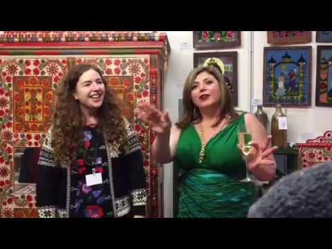 Latest Interiors Trend; Folk Art. As announced at Art Antiques & Interiors London 2018