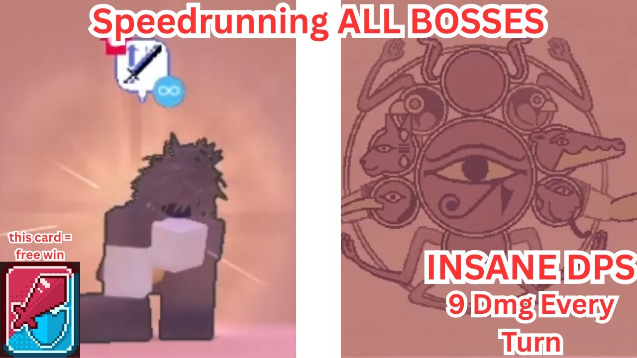 Speedrunning ALL The Bosses w/ INSANE DPS Build (Demo 4) (Roblox  | Block Tales)