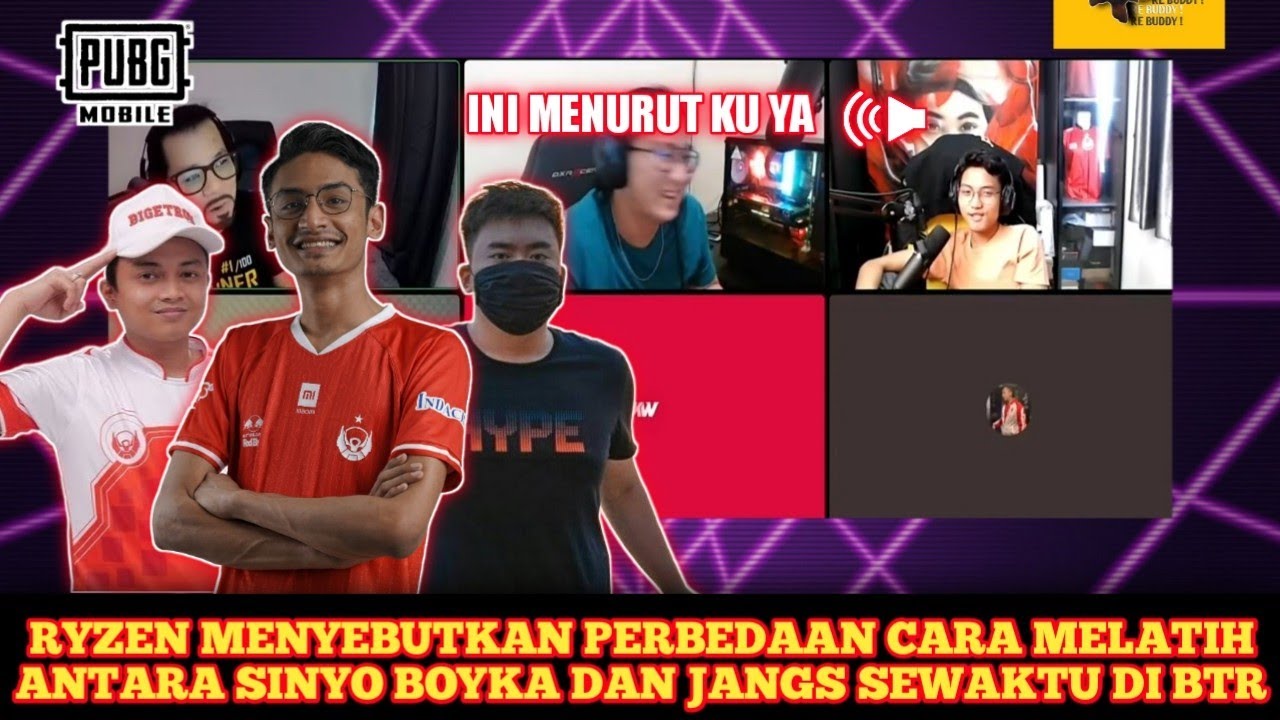 PERBEDAAN ANTARA COACH JANGS , BOYKA DAN SINYO MENURUT BTR RYZEN !