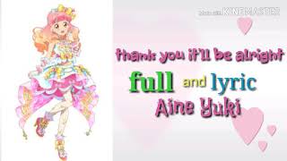 [Aikatsu Friend]-Aine Yuki/ thank you it'll be alright/