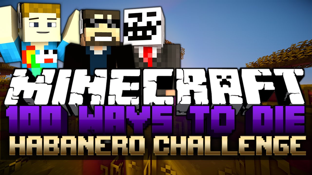 crainer roblox Minecraft: 100 Ways To Die | HABANERO CHALLENGE - #08