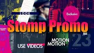 🚀 STOMP PROMO OPENER - TEMPLATE IN AFTER EFFECTS - PROYECTO EDITABLE - DOWNLOAD ⬇️