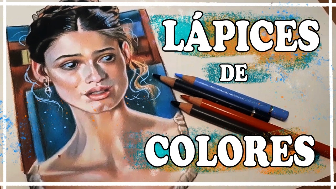 Dibujando con LÁPICES DE COLORES | Sketch con polychromos