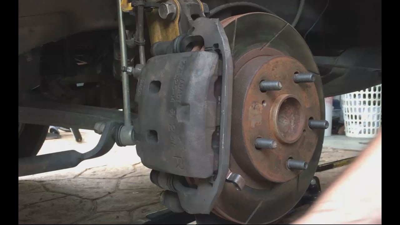 Front Brake Caliper Swap [ Tarago Previa Estima TCR ] YouTube