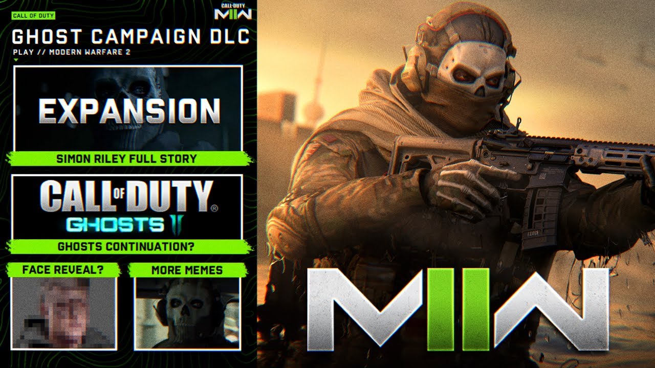 Modern Warfare 2 Ghost spin-off campaign DLC in conceptual development