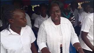 Kibomet parish choir singing Tunatafakari composed by Barasa Robert .