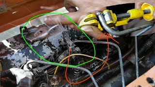how to injector pipe fuel leaking pipe easy repair Profile