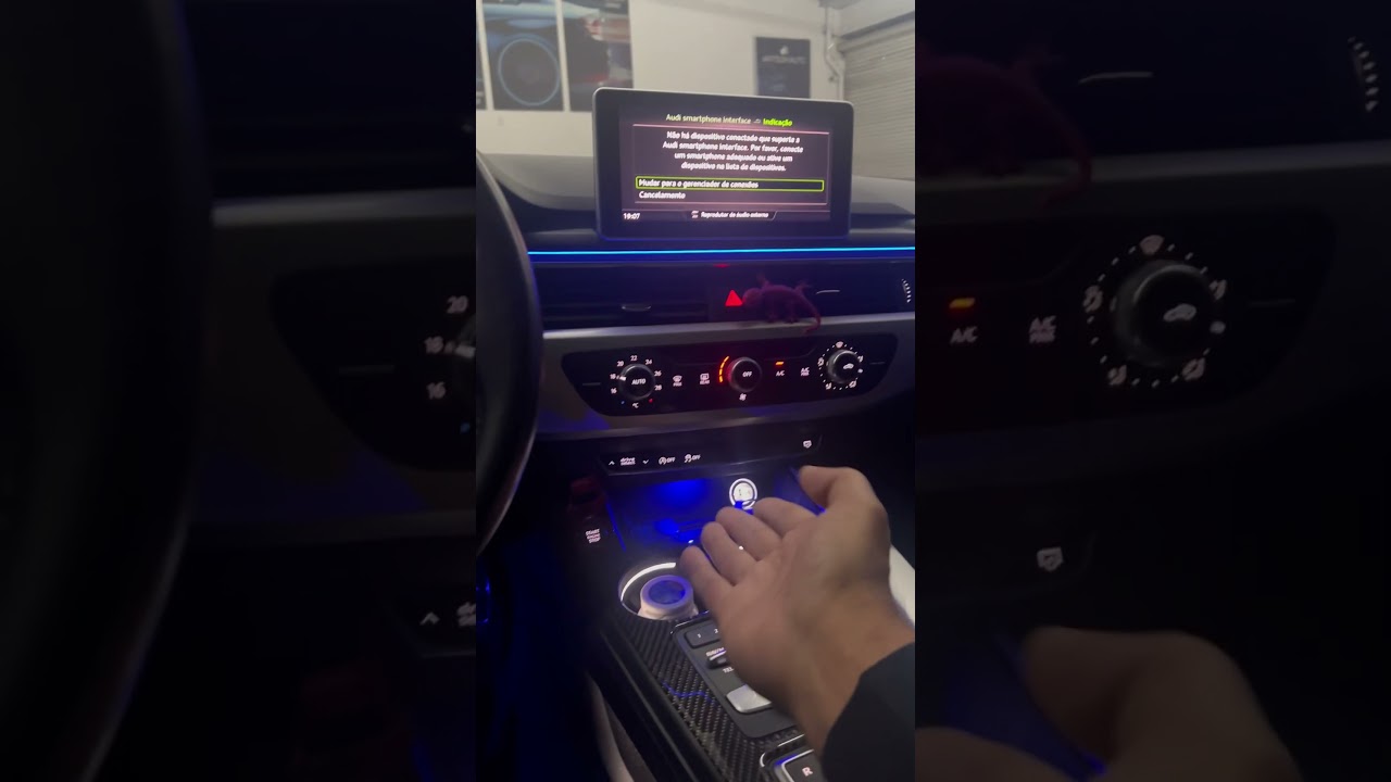 Audi A5 - iluminação Multicolor deixe seu carro com seu estilo!  ArtSomAuto