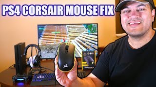 How to Connect CORSAIR Mouse to PS4