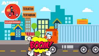 K3 Animasi Bentuk Kecelakaan Kerja