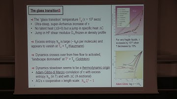 Jean-Philippe Bouchaud - Random First-Order Transition theory: a (short) historical survey