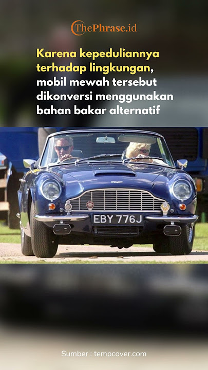 Raja Charles III Miliki Aston Martin DB6 Berbahan Bakar Keju dan Wine #princecharles #automotive