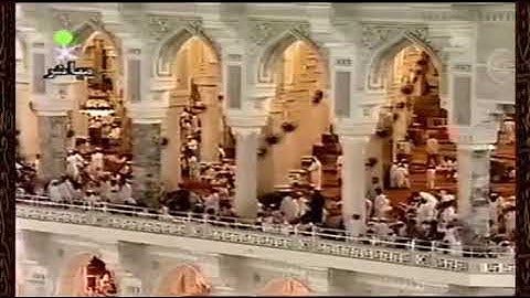 ركعتين خاشعتين للشيخ سعود الشريم تلاوة مميزة من صلاة التراويح الليلة 3 لعام 1415ھ / 1995م