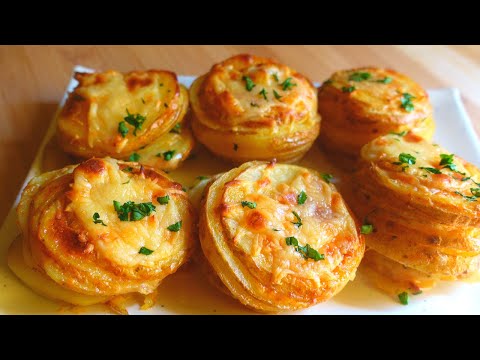 Why didn't I think about this method before ? Simple  and Delicious Mini Potato Dauphinoise #105