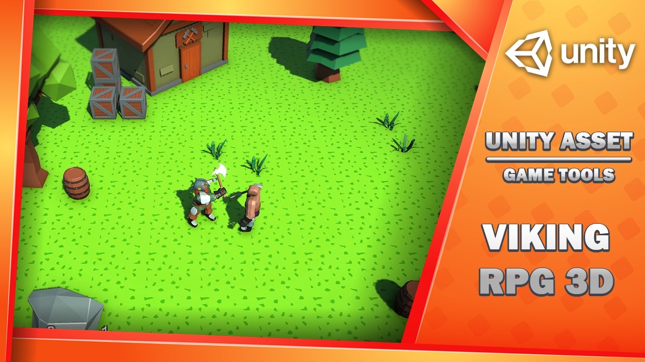 Viking RPG 3D - Game Template, video preview 6