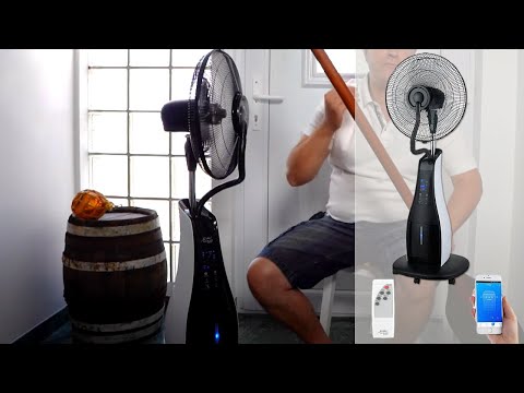 Mini Ventilateur silencieux à poser avec tête Inclinable Sichler