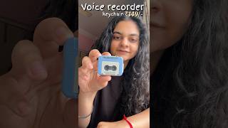 A Voice Recording In A Keychain How Cool Is That???