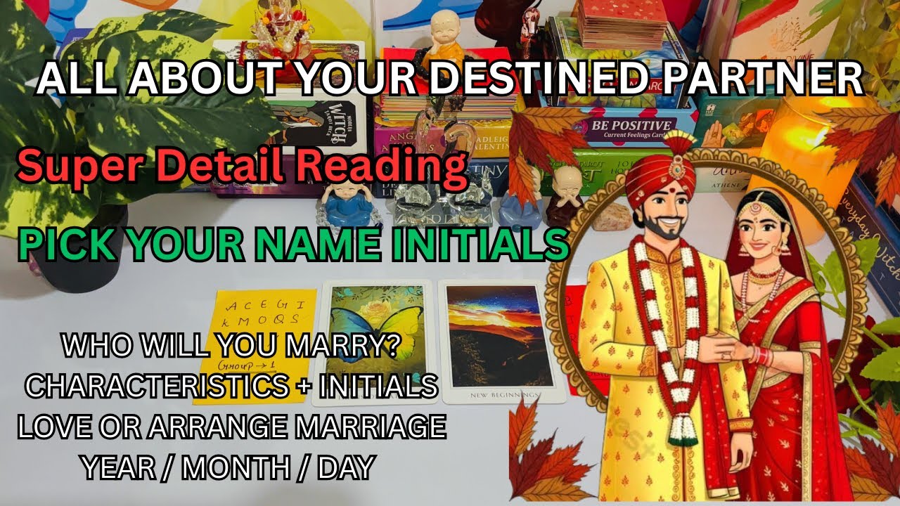 🔢PICK YOUR NAME & SEE WHO IS YOUR DESTINY THEIR NATURE, PERSONALITY 🥂YOUR MARRIED LIFE | HINDI TAROT