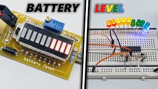 How to make a Battery Level indicator PCB