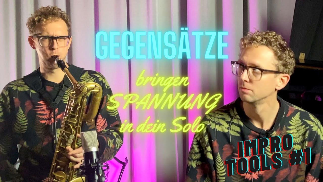 Impro Tools #1 - Bring SPANNUNG und KONTRAST in dein Solo! - YouTube