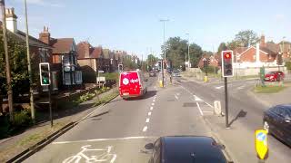 Full Route Visual Metrobus Crawley Fastway Route 100 Maidenbower - Redhill, Park 25