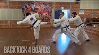 Instructor Hendra - 3rd Dan Grading