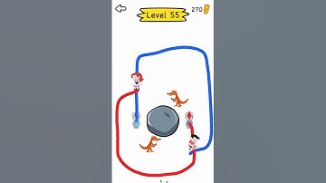 Draw to Pee  - level 55 - Gameplay Walkthrough Video #short #shorts #game #games