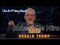Robert De Niro says Donald Trump “is so f**cking stupid” on Jimmy Kimmel Live #youtube #trending