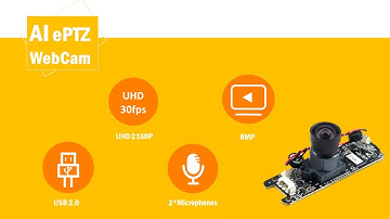 4K/8MP AI Camera Module with PTZ Camera and SONY IMX 415 | Midas Touch