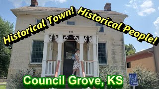 COUNCIL GROVE, KS - GREAT HISTORICAL TOWN