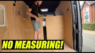 Never Cut Van Panels Wrong Again — Template Trick