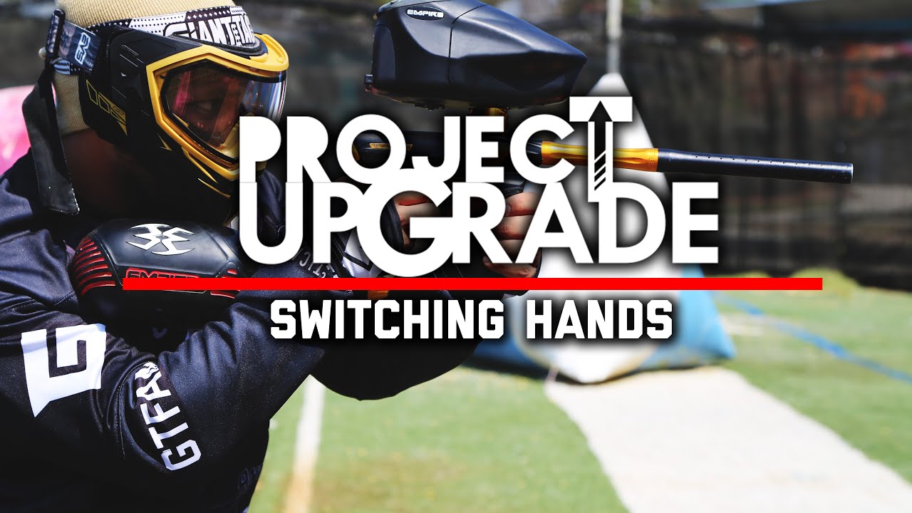 Paintball how to switch hands & drill BearDegidio Project Upgrade