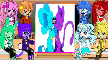 Smiling Critters react to Themselves/Memes/ Tiktok || Poppy Playtime Chapter 3 || Gacha React