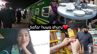 Karachi to khanewal || tour huwa shuro PART 1❤||EMAN ARSHAD||