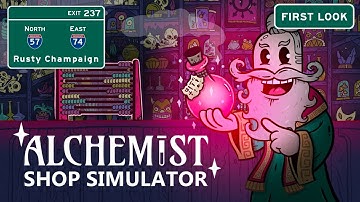 Alchemist Shop Simulator First Look - Welcome to the World of Potions!  Episode 1
