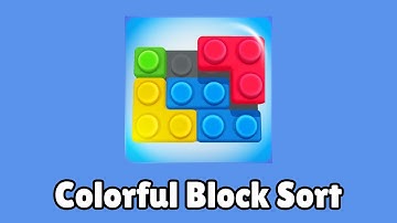 Colorful Block Sort by Cetin Caglar