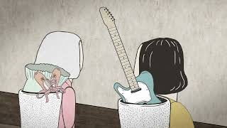 A guitar in the bucket
