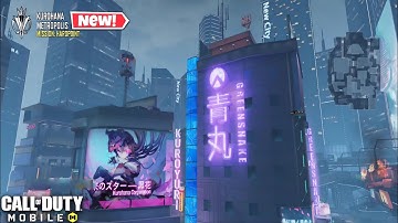 Call of Duty mobile: *NEW* KUROHANA METROPOLIS Gameplay - (No Commentary)