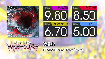 【GITADORA】 Saiph (MASTER ~ BASIC) Drum