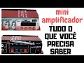 Amplificador, Potência, Receiver para carro e casa