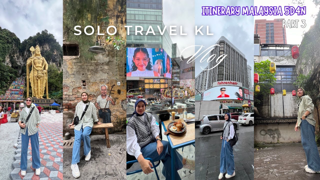 SOLO TRIP KL | CARA KE BATU CAVES, COME TRUE CAFE,KWAI CHAI HONG, PETALING STREET, CENTRAL MARKET